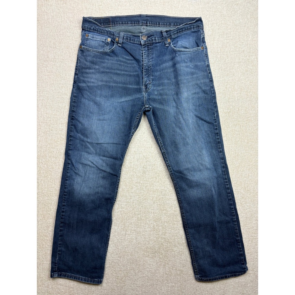 Levis 559 Relaxed Straight Jeans Mens 36x30 Blue Denim Medium Wash 00559-0457